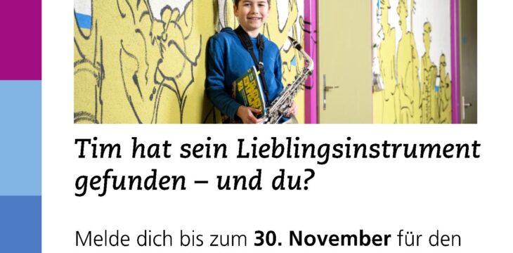 Anmeldefrist Musikunterricht